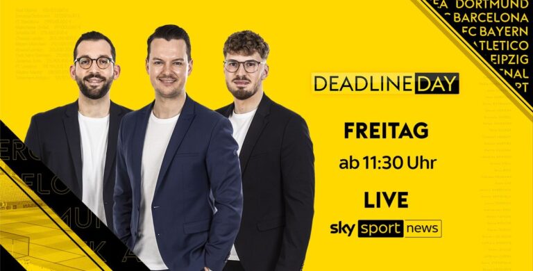 Der "Deadline Day - das Original" steht an