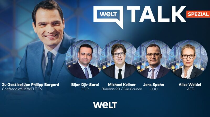 "Welt TV" mit Sondersendung zu Landtagswahlen