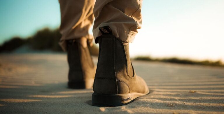 Blundstone - Kampagne mit eingetragenen Schuhen