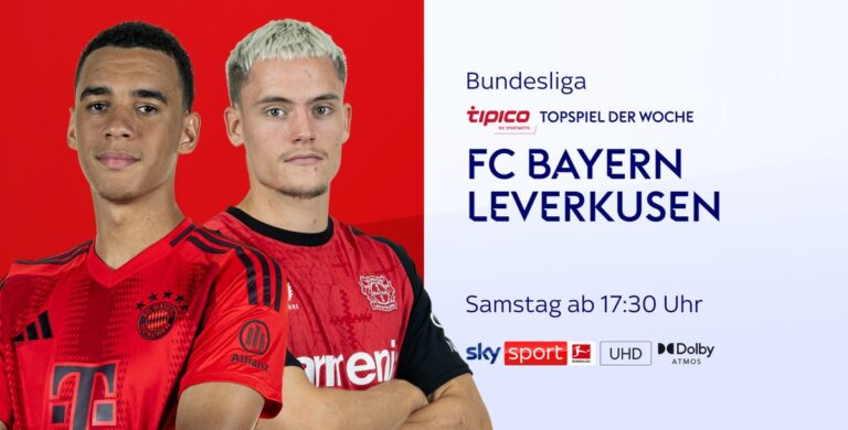 FC Bayern gegen Bayer Leverkusen - am Samstag live sehen