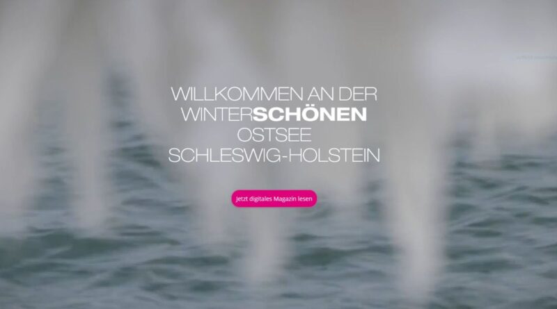 Digitales Winter-Magazin für die Ostsee Schleswig-Holstein gestartet