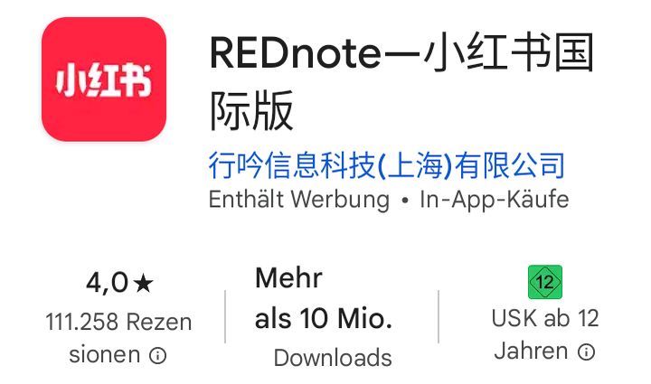 Foto: RedNote - Aufstieg zur TikTok-Alternative in den USA.